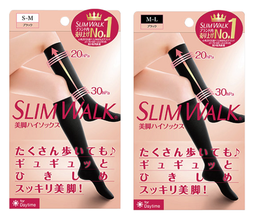 スリムウォーク 美脚ハイソックス
