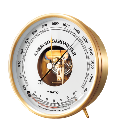 アネロイド気圧・温度計