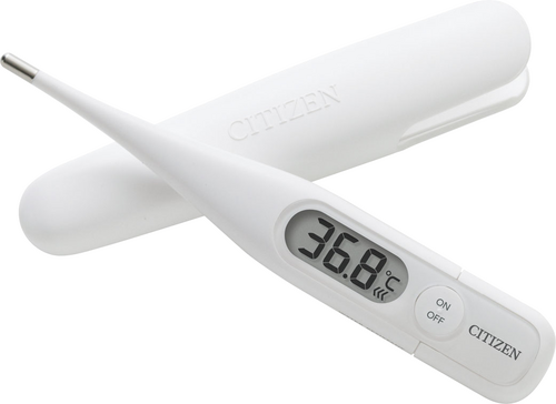 電子体温計・抗菌・防水 60秒予測式