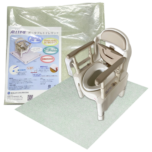 ポータブルトイレ用マット