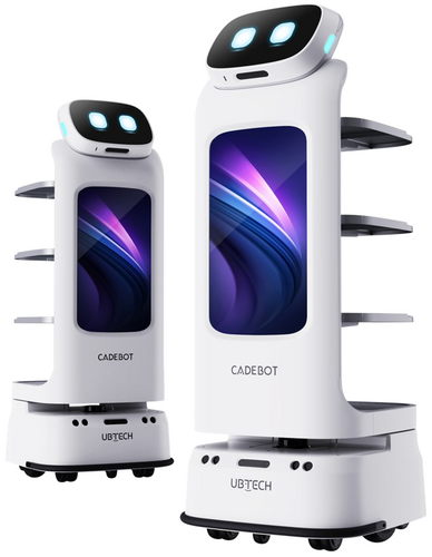 広告機能付き 配膳ロボット CADEBOT