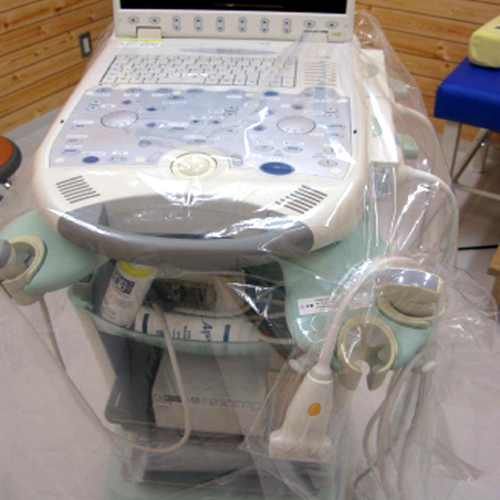 下肢静脈瘤レーザー手術用エコー操作盤・プローブカバー滅菌ジェルセット