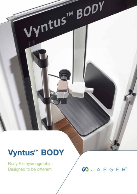 AAN総合肺機能検査装置システム・ボディプレチスモグラフ Vyntus BODY